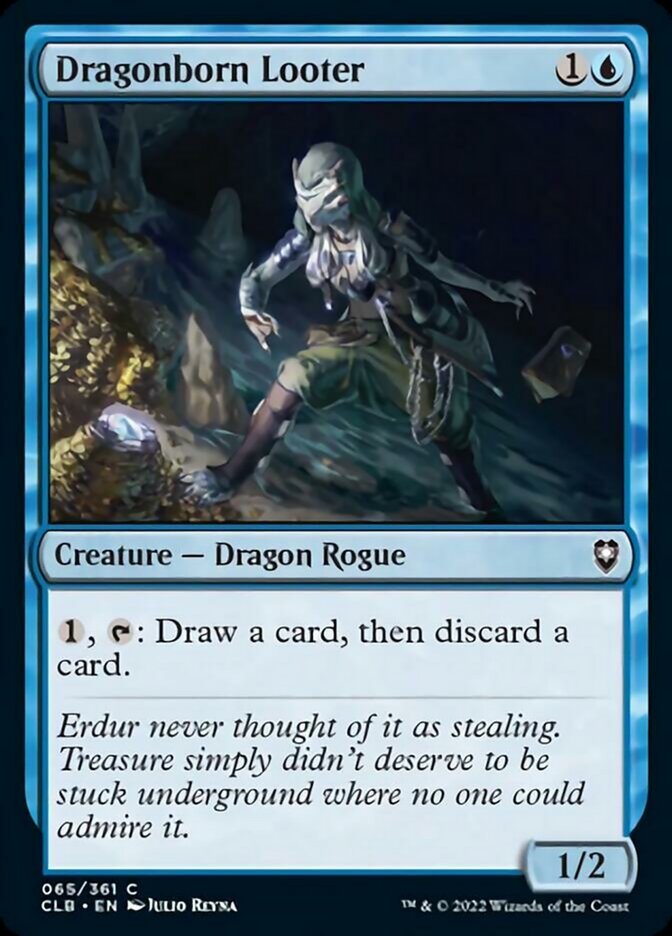 Dragonborn Looter [Commander Legends: Battle for Baldur's Gate] | Black Swamp Games