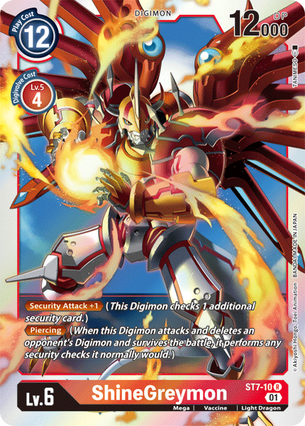 ShineGreymon [ST7-10] [Starter Deck: Gallantmon] | Black Swamp Games