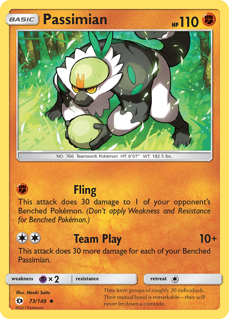 Passimian (73/149) [Sun & Moon: Base Set] | Black Swamp Games