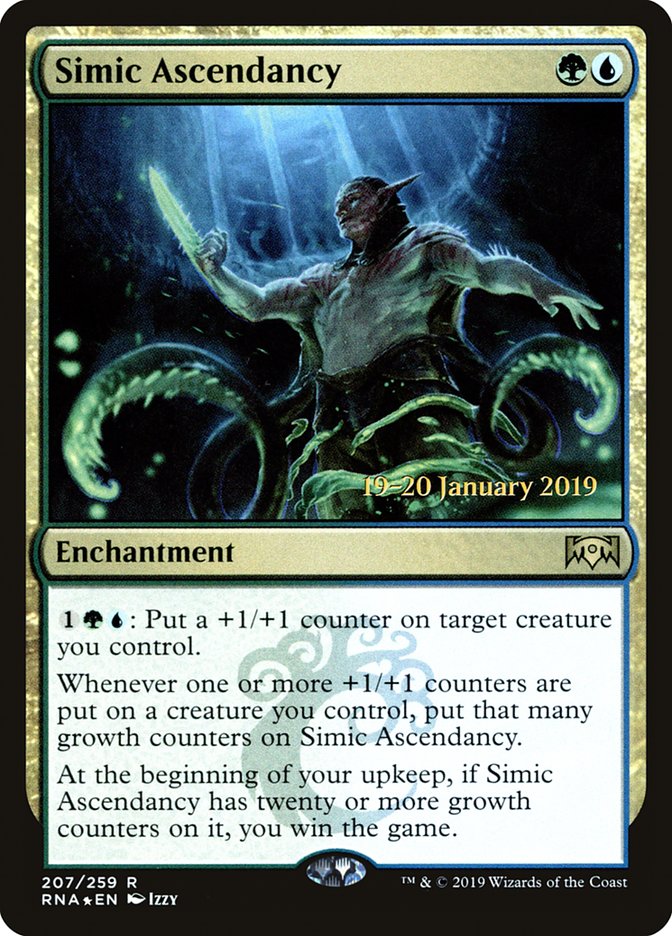 Simic Ascendancy [Ravnica Allegiance Prerelease Promos] | Black Swamp Games