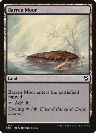 Barren Moor [Commander 2018] | Black Swamp Games