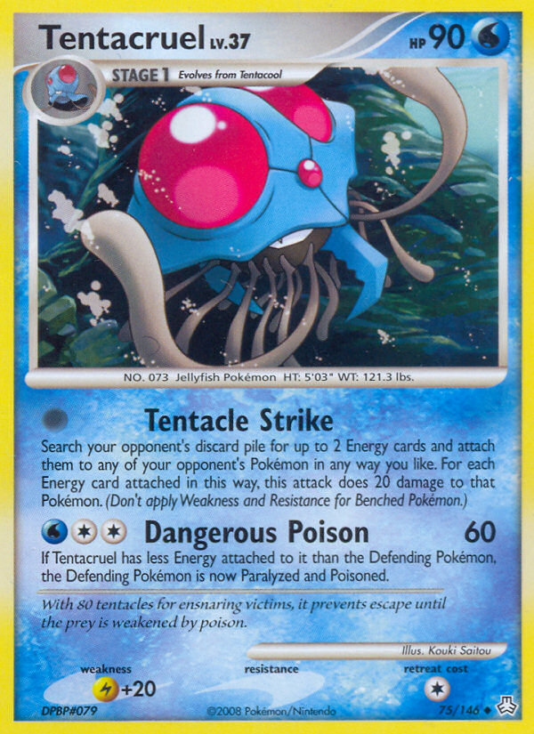 Tentacruel (75/146) [Diamond & Pearl: Legends Awakened] | Black Swamp Games