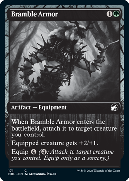 Bramble Armor (171) [Innistrad: Double Feature] | Black Swamp Games