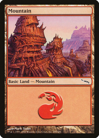 Mountain (299) [Mirrodin] | Black Swamp Games