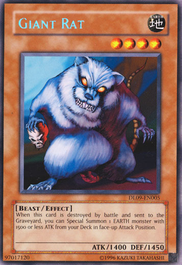 Giant Rat (Blue) [DL09-EN005] Rare | Black Swamp Games