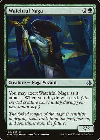 Watchful Naga [Amonkhet] | Black Swamp Games