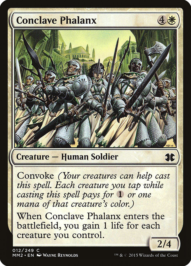 Conclave Phalanx [Modern Masters 2015] | Black Swamp Games