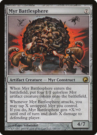 Myr Battlesphere [Scars of Mirrodin] | Black Swamp Games