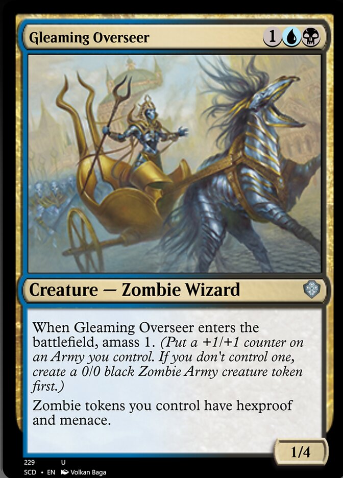 Gleaming Overseer [Starter Commander Decks] | Black Swamp Games