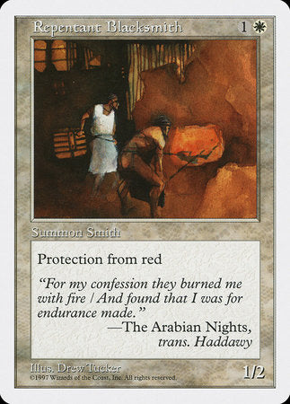 Repentant Blacksmith [Fifth Edition] | Black Swamp Games