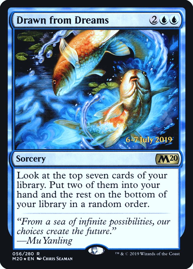 Drawn from Dreams  [Core Set 2020 Prerelease Promos] | Black Swamp Games