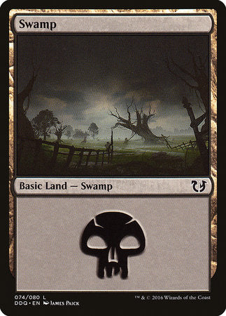 Swamp (74) [Duel Decks: Blessed vs. Cursed] | Black Swamp Games