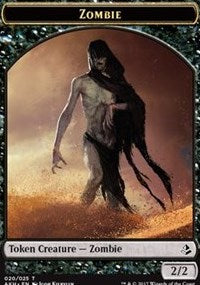 Zombie // Trueheart Duelist Token [Amonkhet Tokens] | Black Swamp Games