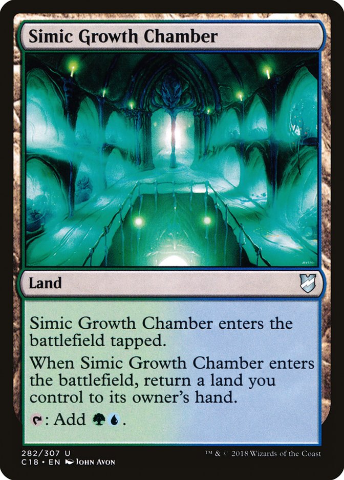 Simic Growth Chamber [Commander 2018] | Black Swamp Games