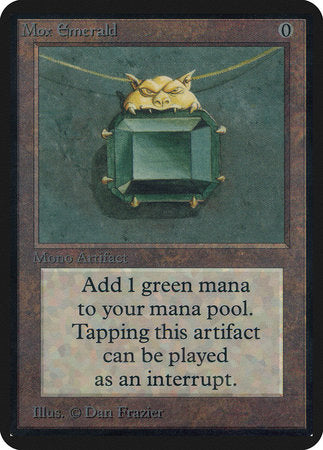Mox Emerald [Limited Edition Alpha] | Black Swamp Games