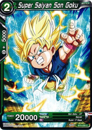 Super Saiyan Son Goku (Green) (BT5-056) [Miraculous Revival] | Black Swamp Games