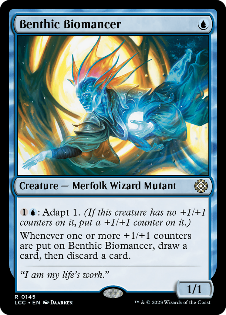 Benthic Biomancer [The Lost Caverns of Ixalan Commander] | Black Swamp Games