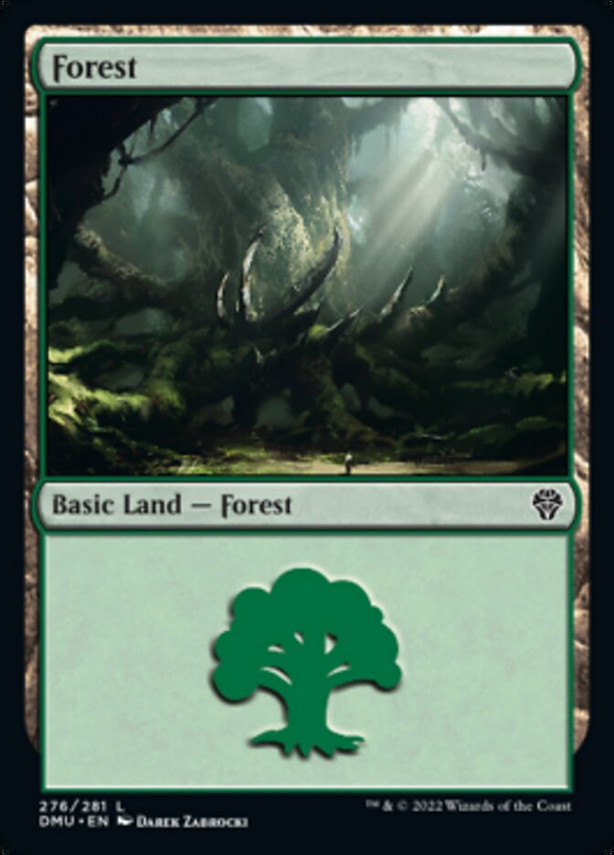 Forest (276) [Dominaria United] | Black Swamp Games