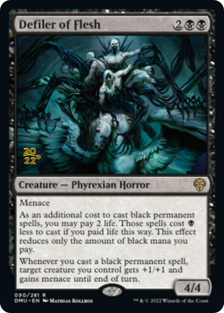 Defiler of Flesh [Dominaria United Prerelease Promos] | Black Swamp Games