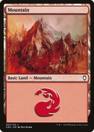 Mountain (303) [Commander Anthology Volume II] | Black Swamp Games