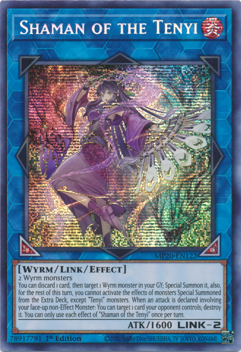 Shaman of the Tenyi [MP20-EN122] Prismatic Secret Rare | Black Swamp Games