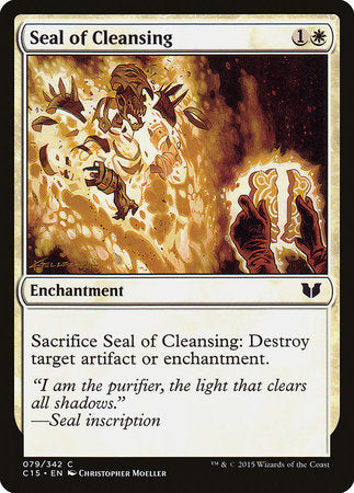 Seal of Cleansing [Commander 2015] | Black Swamp Games