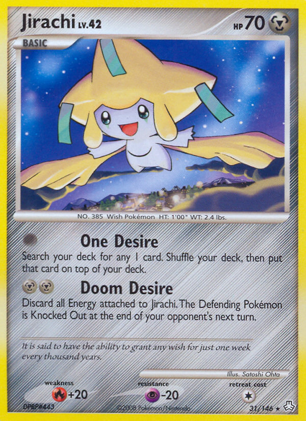 Jirachi (31/146) [Diamond & Pearl: Legends Awakened] | Black Swamp Games