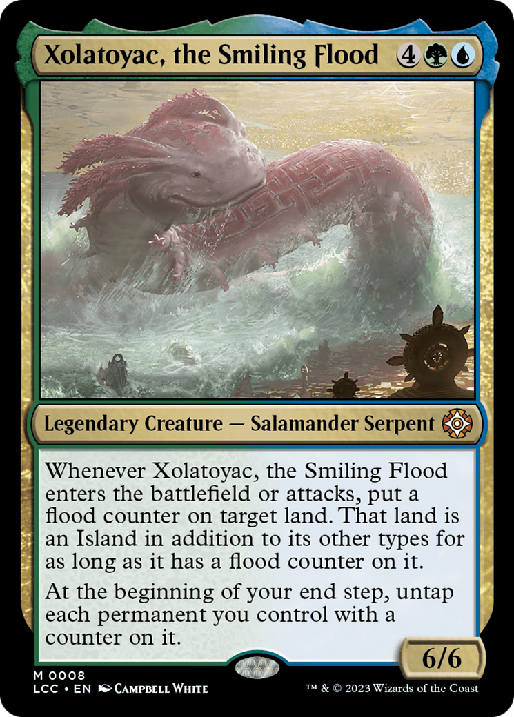 Xolatoyac, the Smiling Flood [The Lost Caverns of Ixalan Commander] | Black Swamp Games