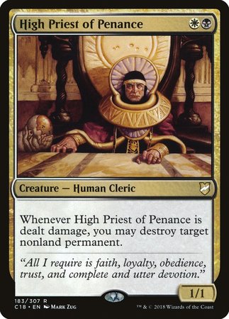 High Priest of Penance [Commander 2018] | Black Swamp Games