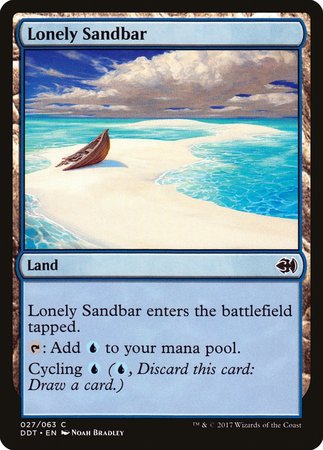 Lonely Sandbar [Duel Decks: Merfolk vs. Goblins] | Black Swamp Games