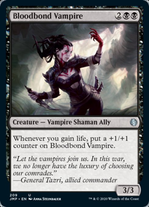 Bloodbond Vampire [Jumpstart] | Black Swamp Games