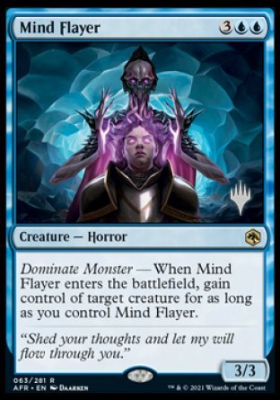 Mind Flayer (Promo Pack) [Dungeons & Dragons: Adventures in the Forgotten Realms Promos] | Black Swamp Games