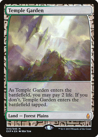 Temple Garden [Zendikar Expeditions] | Black Swamp Games