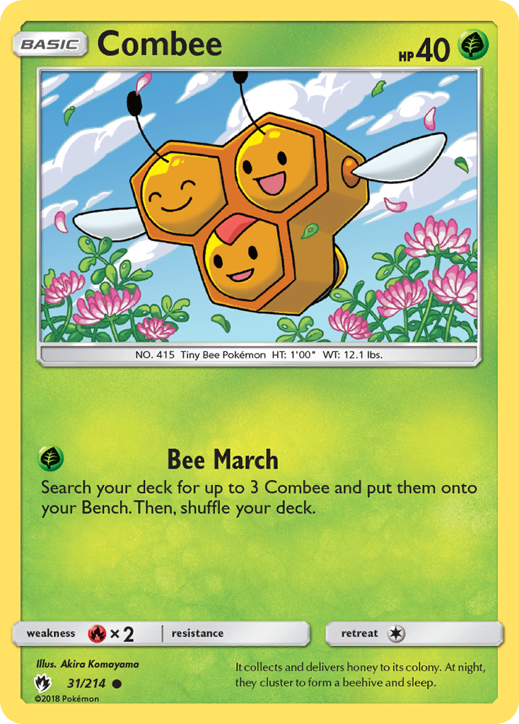 Combee (31/214) [Sun & Moon: Lost Thunder] | Black Swamp Games