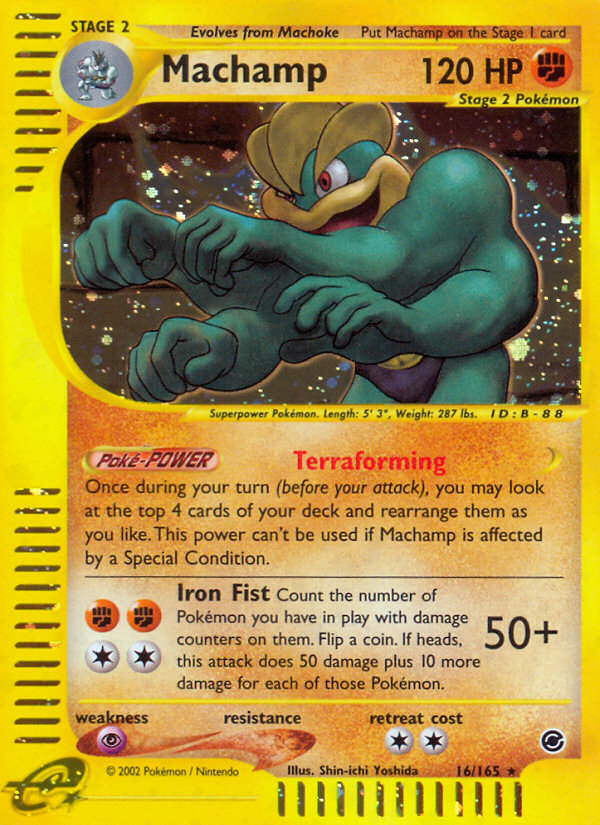 Machamp (16/165) [Expedition: Base Set] | Black Swamp Games