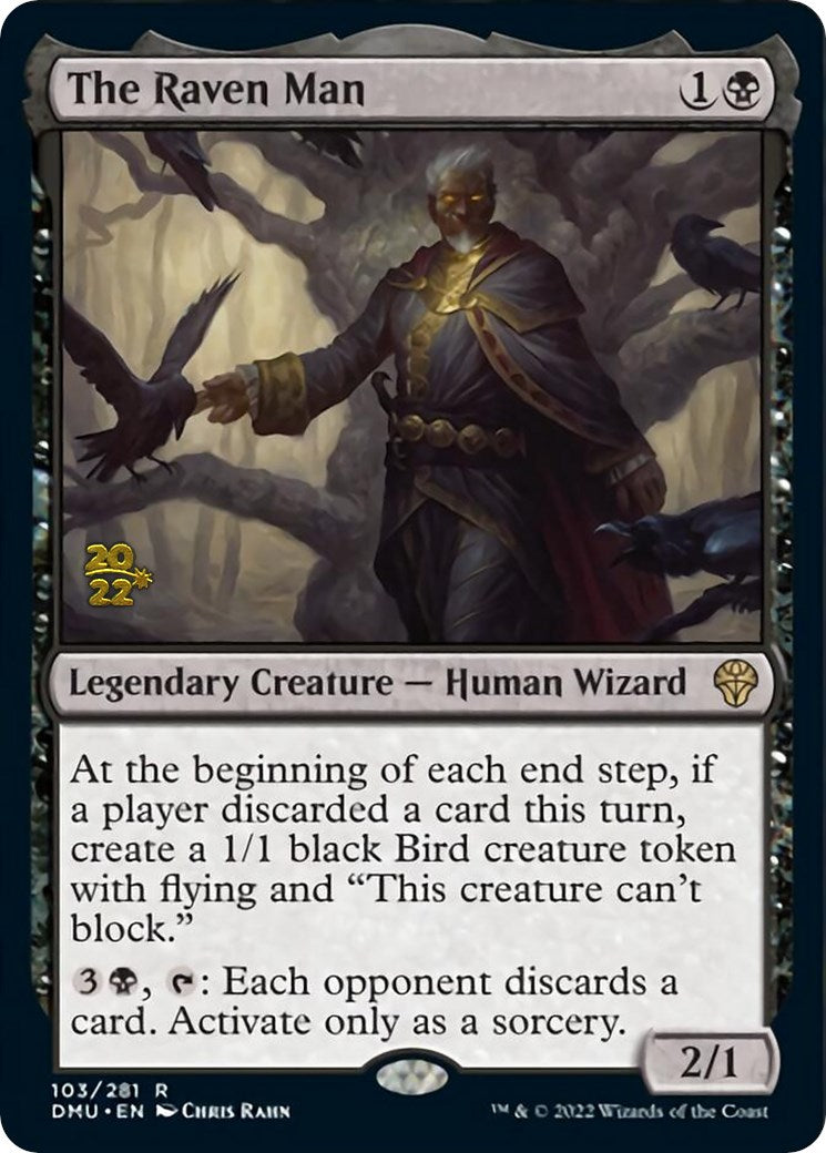 The Raven Man [Dominaria United Prerelease Promos] | Black Swamp Games