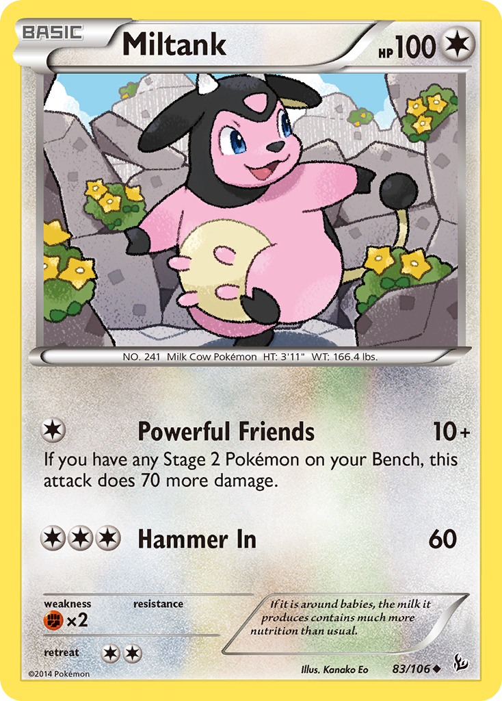 Miltank (83/106) [XY: Flashfire] | Black Swamp Games