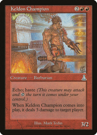 Keldon Champion [Urza's Destiny] | Black Swamp Games