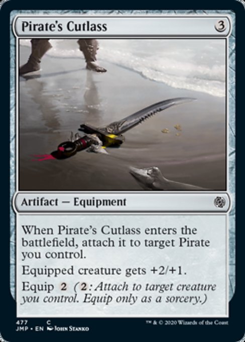 Pirate's Cutlass [Jumpstart] | Black Swamp Games