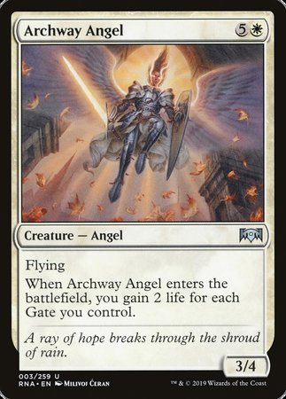 Archway Angel [Ravnica Allegiance] | Black Swamp Games