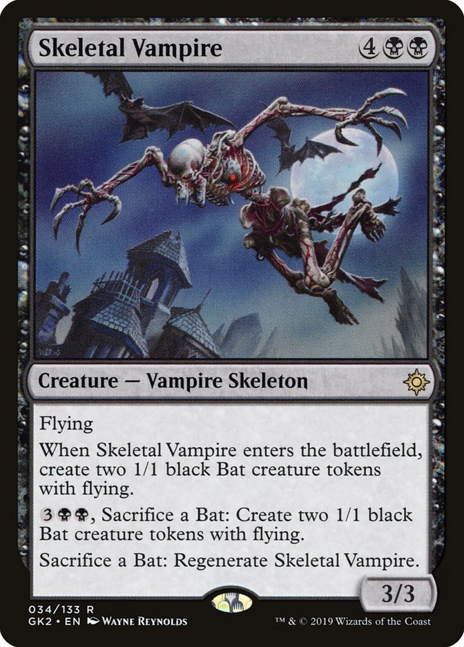 Skeletal Vampire [Ravnica Allegiance Guild Kit] | Black Swamp Games