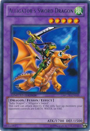 Alligator's Sword Dragon [WCPP-EN019] Rare | Black Swamp Games