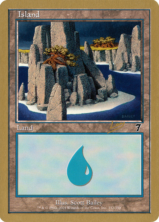 Island (rl332) (Raphael Levy) [World Championship Decks 2002] | Black Swamp Games