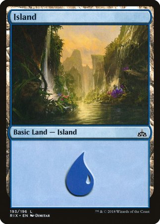 Island [Rivals of Ixalan] | Black Swamp Games