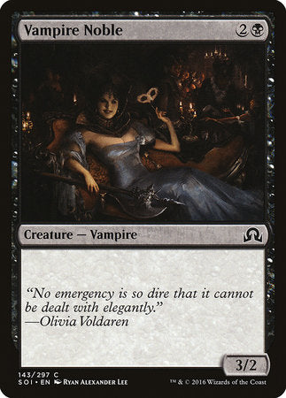 Vampire Noble [Shadows over Innistrad] | Black Swamp Games