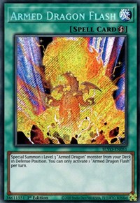 Armed Dragon Flash [BLVO-EN051] Secret Rare | Black Swamp Games