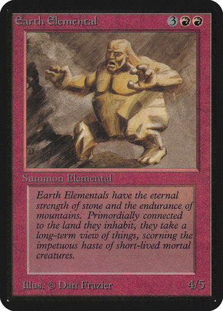 Earth Elemental [Limited Edition Alpha] | Black Swamp Games