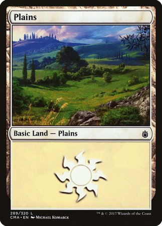 Plains (289) [Commander Anthology] | Black Swamp Games