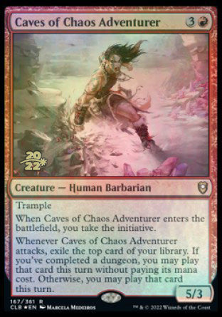 Caves of Chaos Adventurer [Commander Legends: Battle for Baldur's Gate Prerelease Promos] | Black Swamp Games