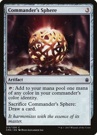 Commander's Sphere [Commander Anthology] | Black Swamp Games